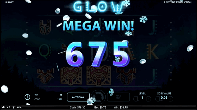 Бонусная игра Glow 7