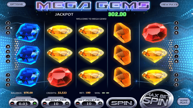 Игровой интерфейс Mega Gems 9