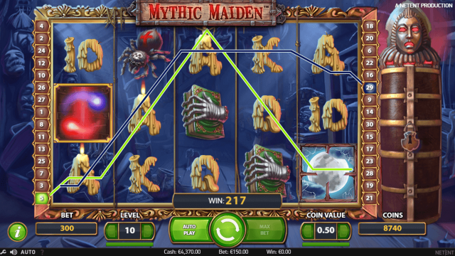 Игровой интерфейс Mythic Maiden 7