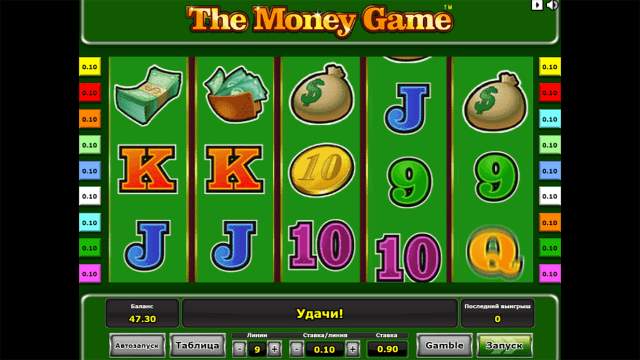 Игровой интерфейс The Money Game 6